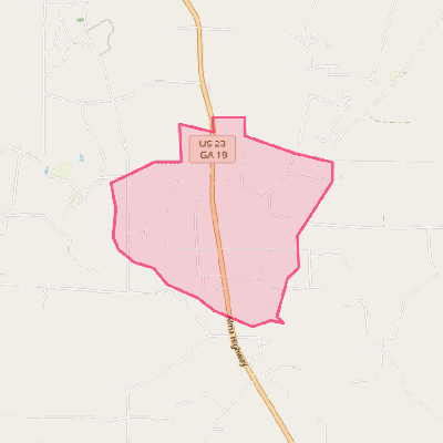 Map of Satilla