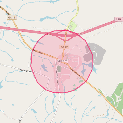 Map of Siloam