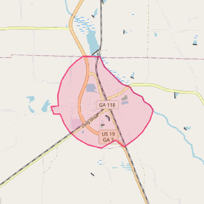 Map of Smithville