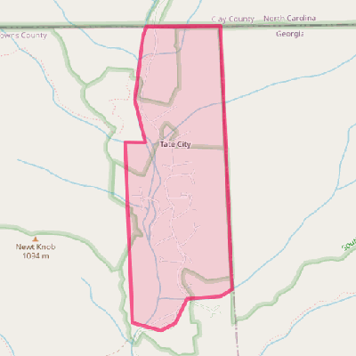 Map of Tate City