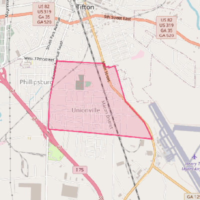 Map of Unionville