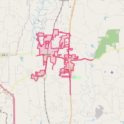 Map of Varnell