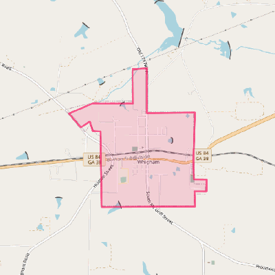 Map of Whigham