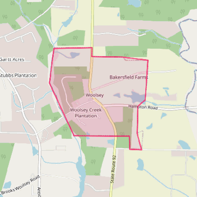 Map of Woolsey