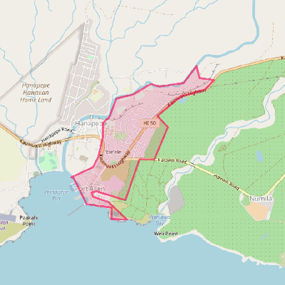 Map of Eleele