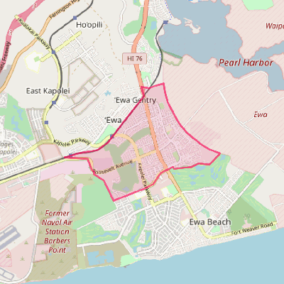 Map of Ewa Gentry