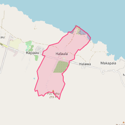 Map of Halaula