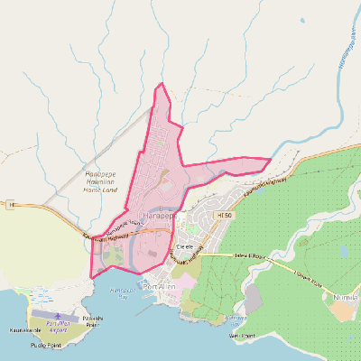 Map of Hanapepe