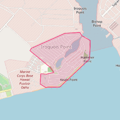 Map of Iroquois Point