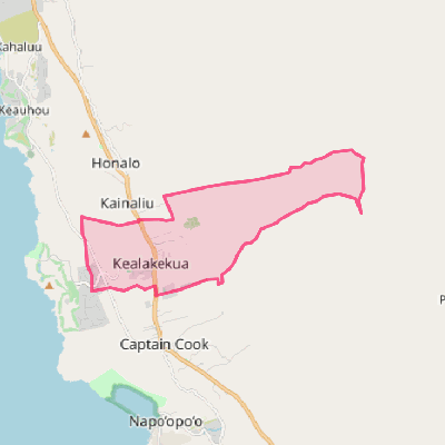 Map of Kealakekua