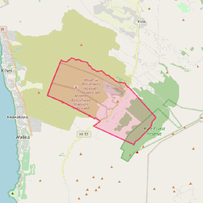 Map of Keokea