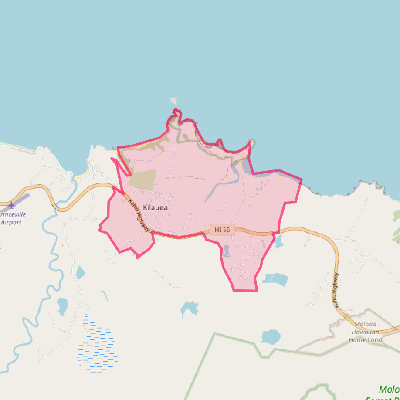 Map of Kilauea