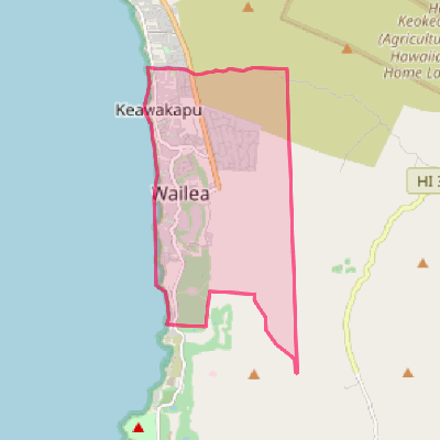 Map of Wailea
