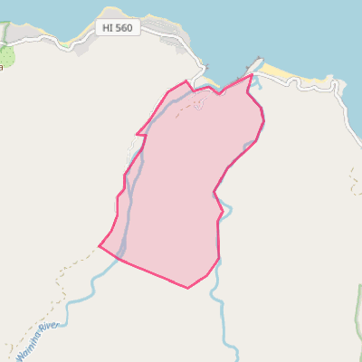 Map of Wainiha