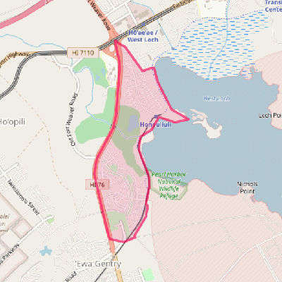 Map of West Loch Estate