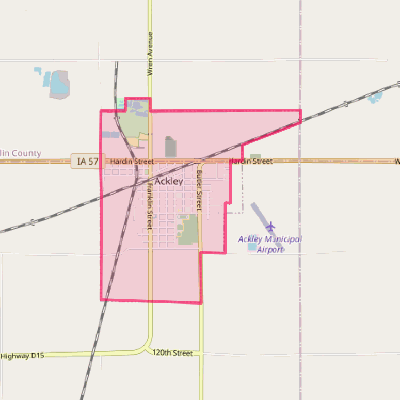 Map of Ackley