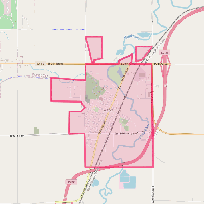 Map of Alton