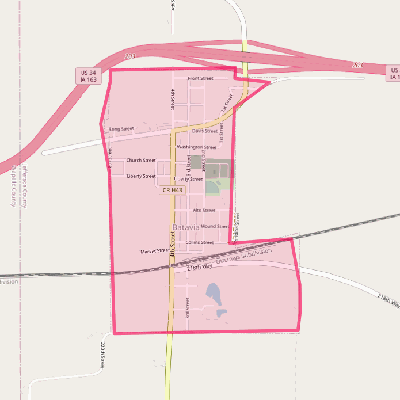 Map of Batavia