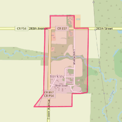 Map of Berkley