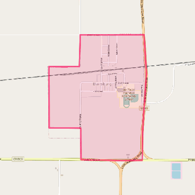 Map of Blairsburg