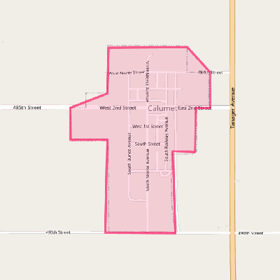 Map of Calumet