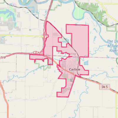 Map of Carlisle