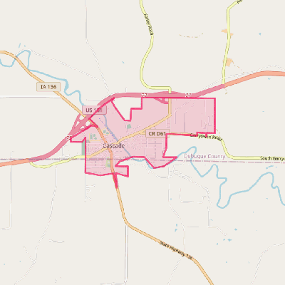 Map of Cascade