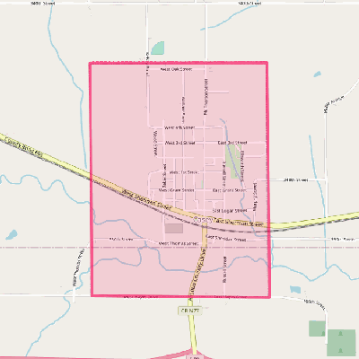 Map of Casey