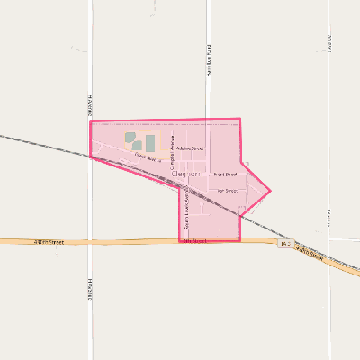 Map of Cleghorn