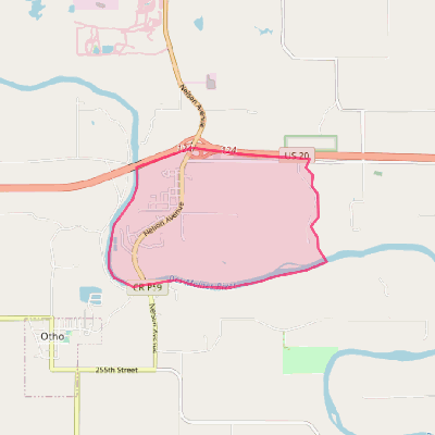 Map of Coalville