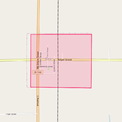 Map of Dana