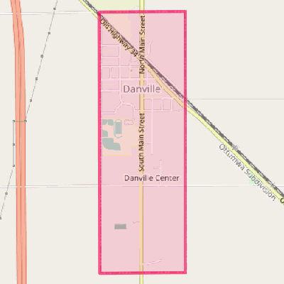 Map of Danville