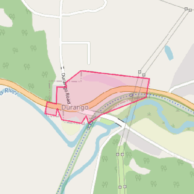 Map of Durango