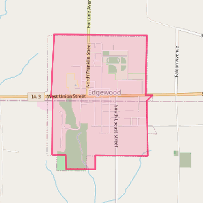 Map of Edgewood