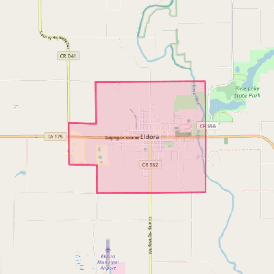 Map of Eldora