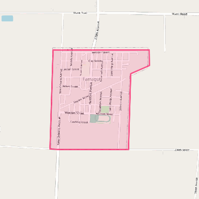 Map of Farragut