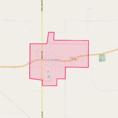 Map of Fontanelle