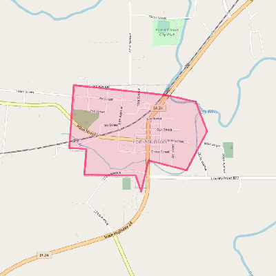 Map of Fort Atkinson