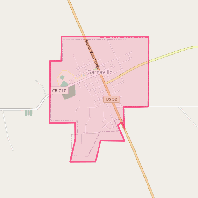 Map of Garnavillo