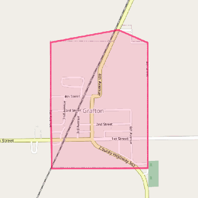 Map of Grafton