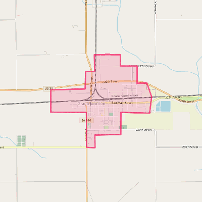Map of Grand Junction