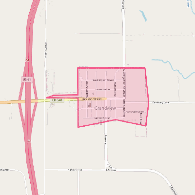 Map of Grandview