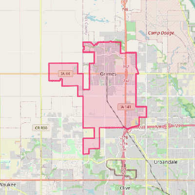 Map of Grimes