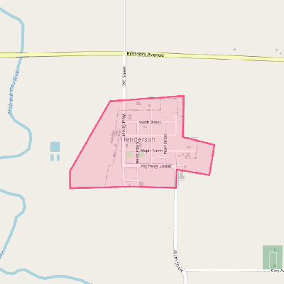 Map of Henderson