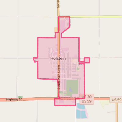 Map of Holstein