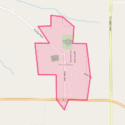 Map of Holy Cross