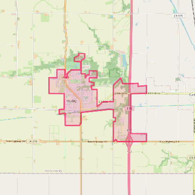 Map of Huxley