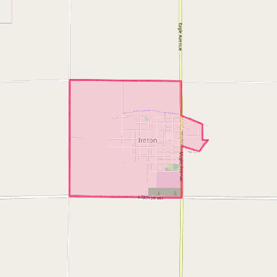 Map of Ireton