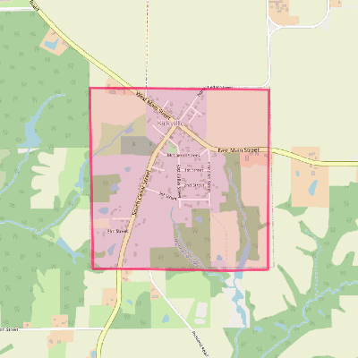 Map of Kirkville