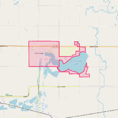 Map of Lake View